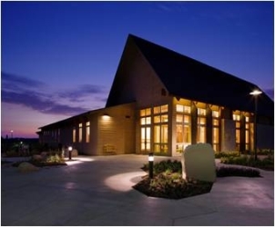 Lowe Park Arts & Environment Center Night