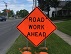 road work ahead