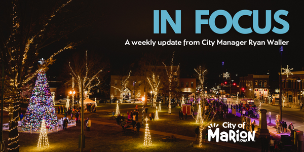 Holiday Lights in City Square Park